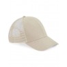 Cap - mod. B60:Sand, Front & peak, One Size